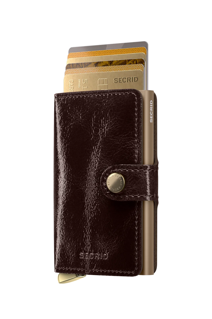 Secrid Miniwallet Naplak Premium + Mahogany