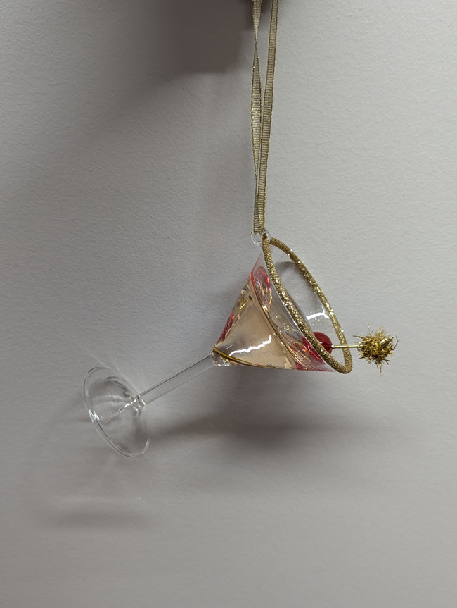 Festive Martini Ornament