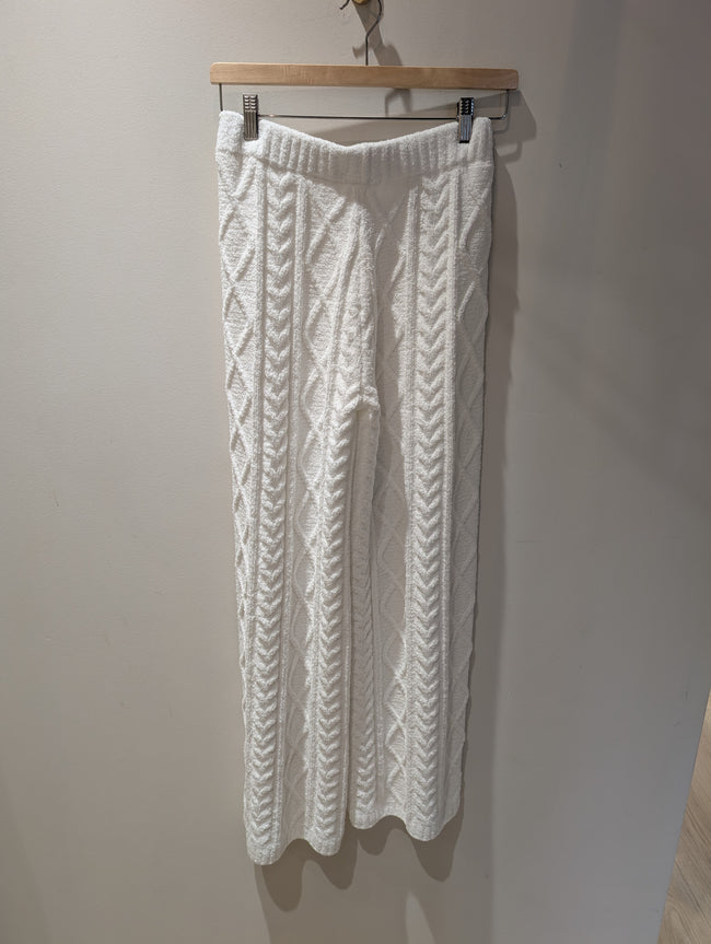 Gemma Cable Pant Vanilla Ice