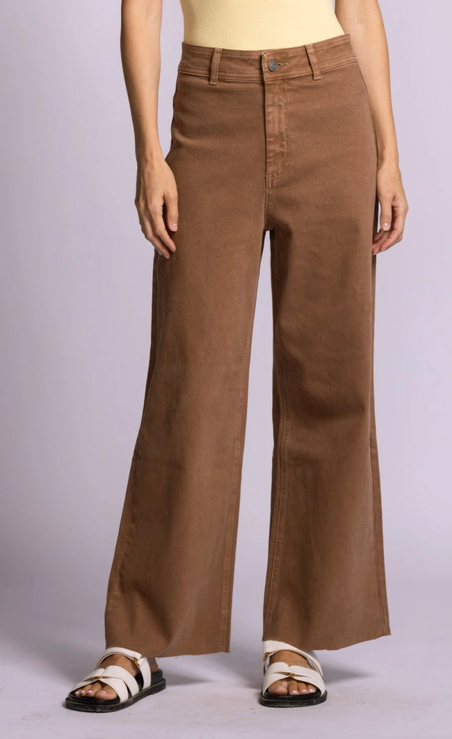 Mallory Denim Brown