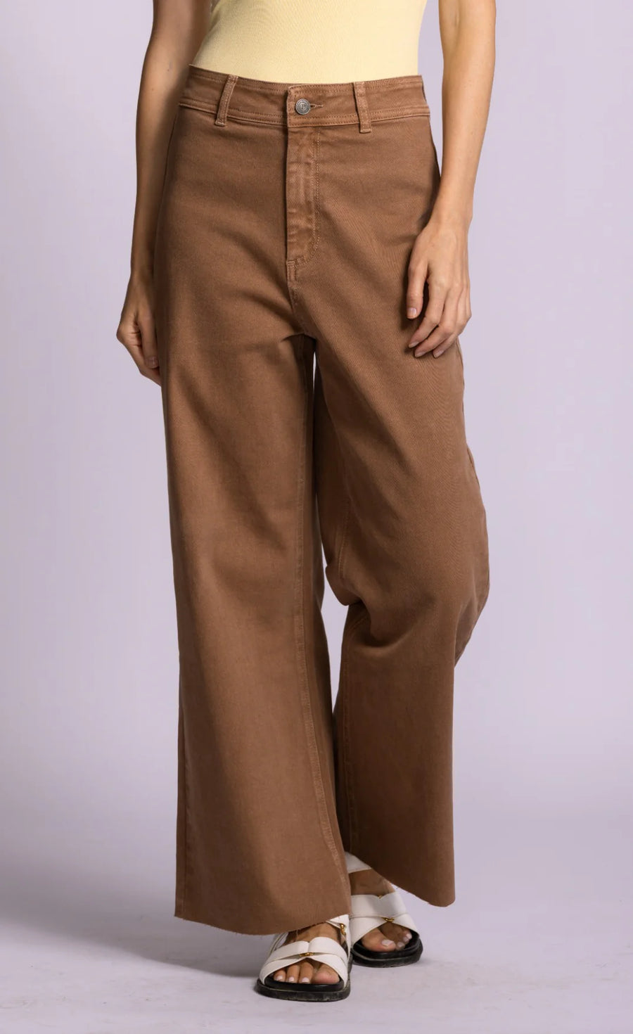 Mallory Denim Brown