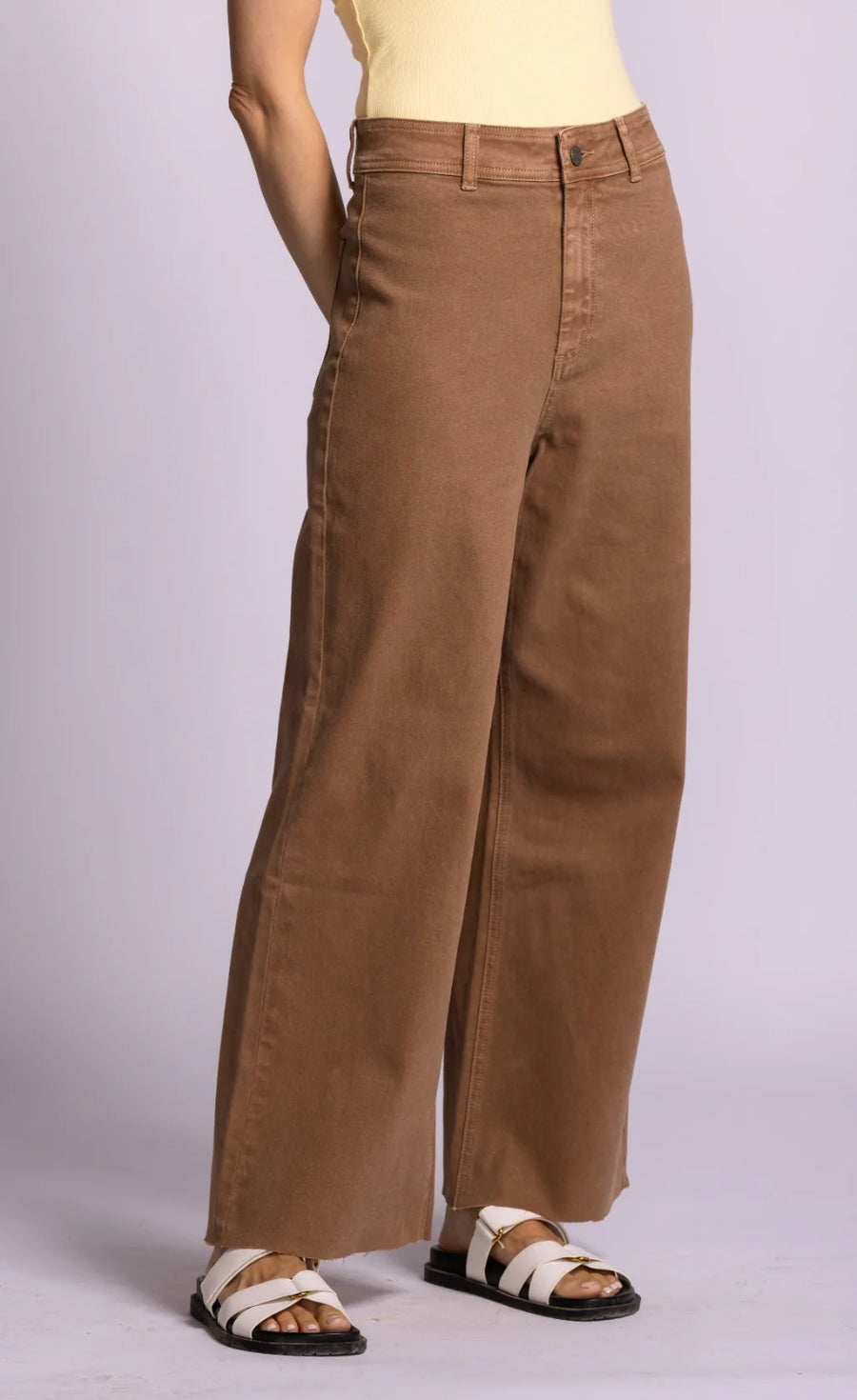 Mallory Denim Brown