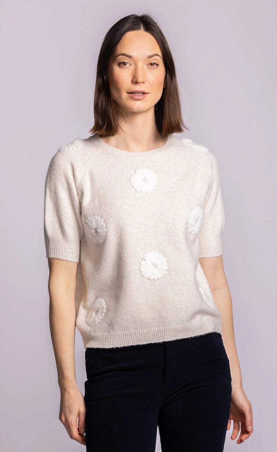 Daisy-Belle Sweater Beige