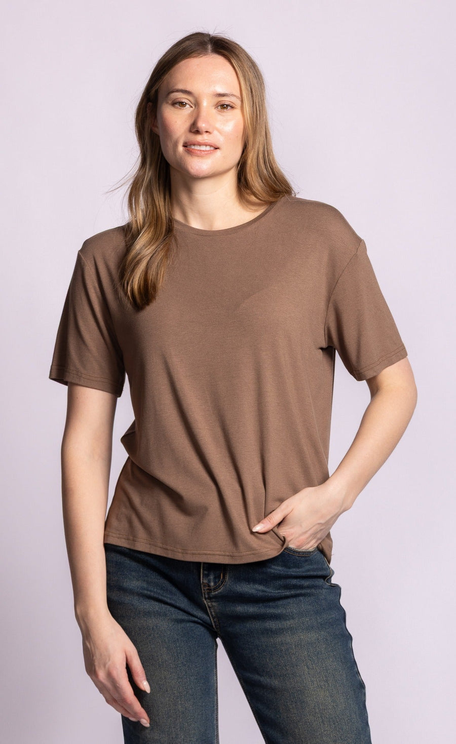 Camilla Top - Dark Brown