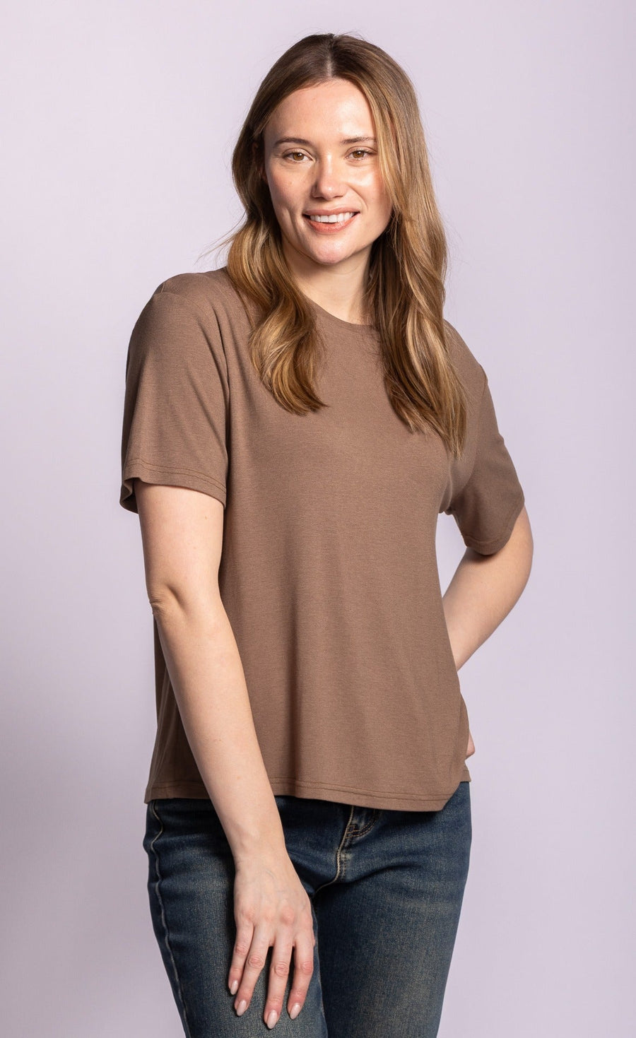 Camilla Top - Dark Brown