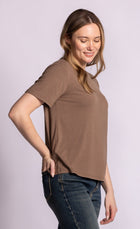 Camilla Top - Dark Brown