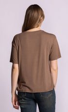 Camilla Top - Dark Brown