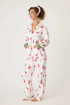 Ecru Flannel PJ Set