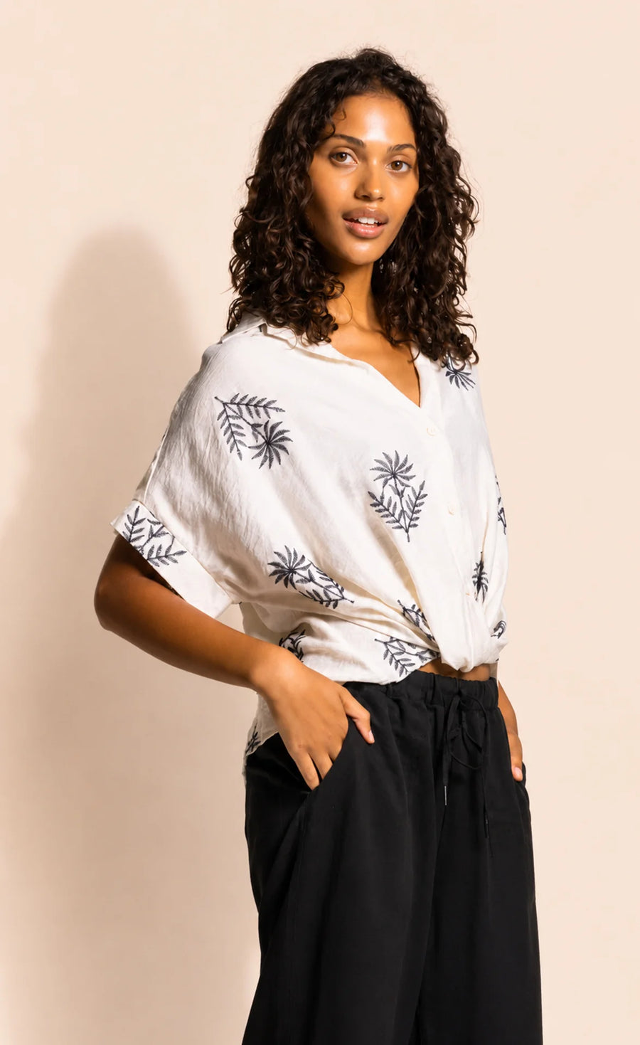 Reese Top White