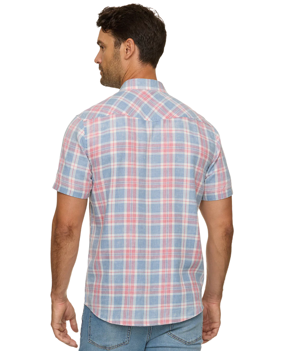SM26WS3329 Pulaski SS Vintage Soft Western Shirt