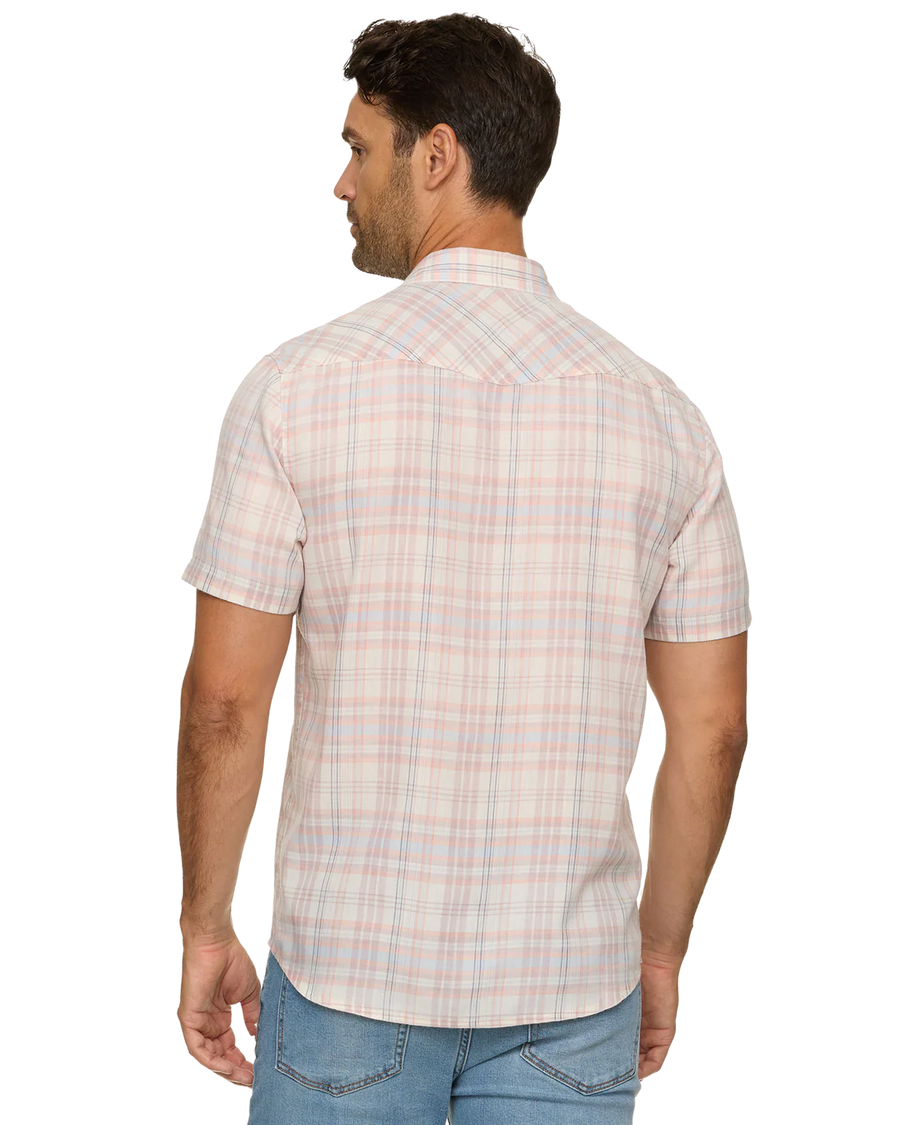 SM26WS3754 Cedro SS Burnout Western Shirt