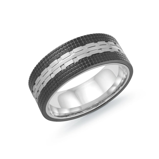 Plated Tire Pattern Ring SMR61