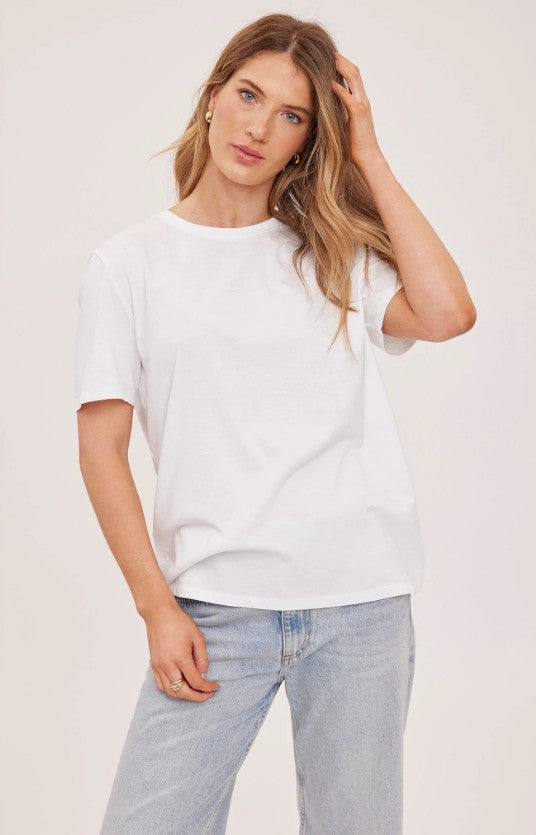 Victoria Cotton T-Shirt White