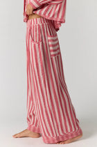 One And Done PJ Pant - Red Combo