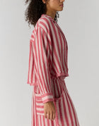 One And Done PJ Shirt - Red Combo
