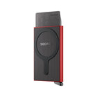 Secrid Cardprotector Fluted for MagSafe Red
