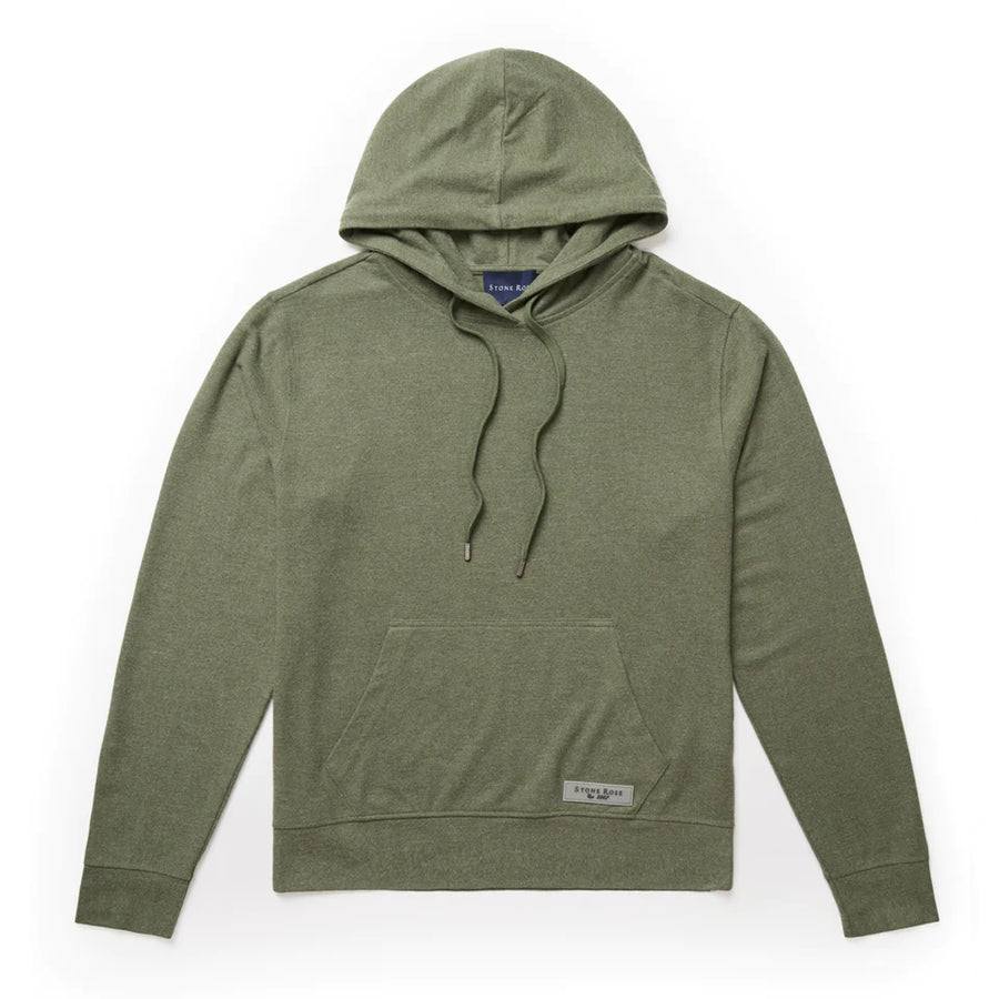 Sage Solid Fleece Hoodie