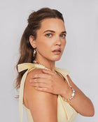 Ostar Earrings Two Tone