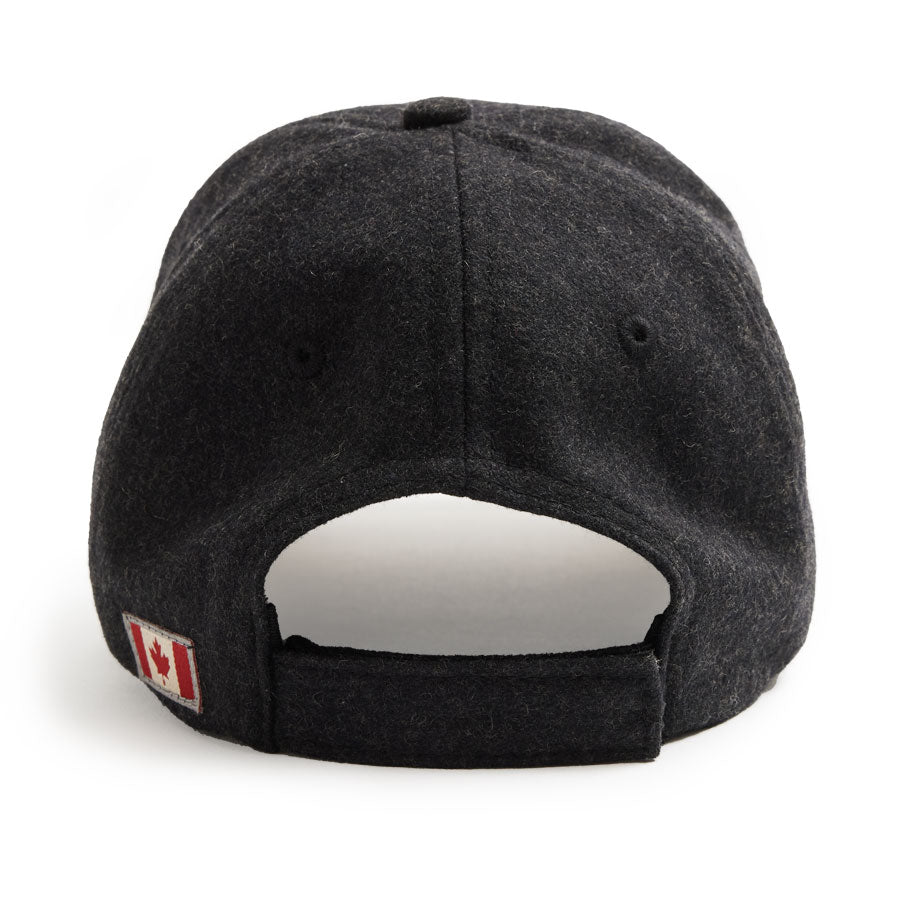 Canada Shield Wool Cap Black
