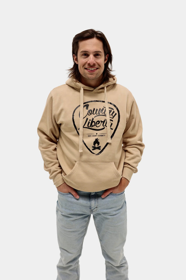 Country Liberty Sand Hoodie