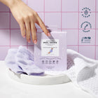 Moisturizing Heel Socks Purple