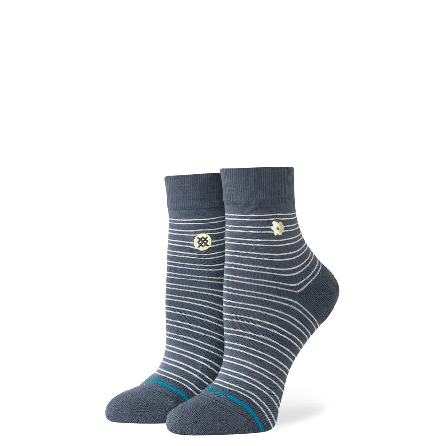Womens Daisy Lowrider Quarter Socks
