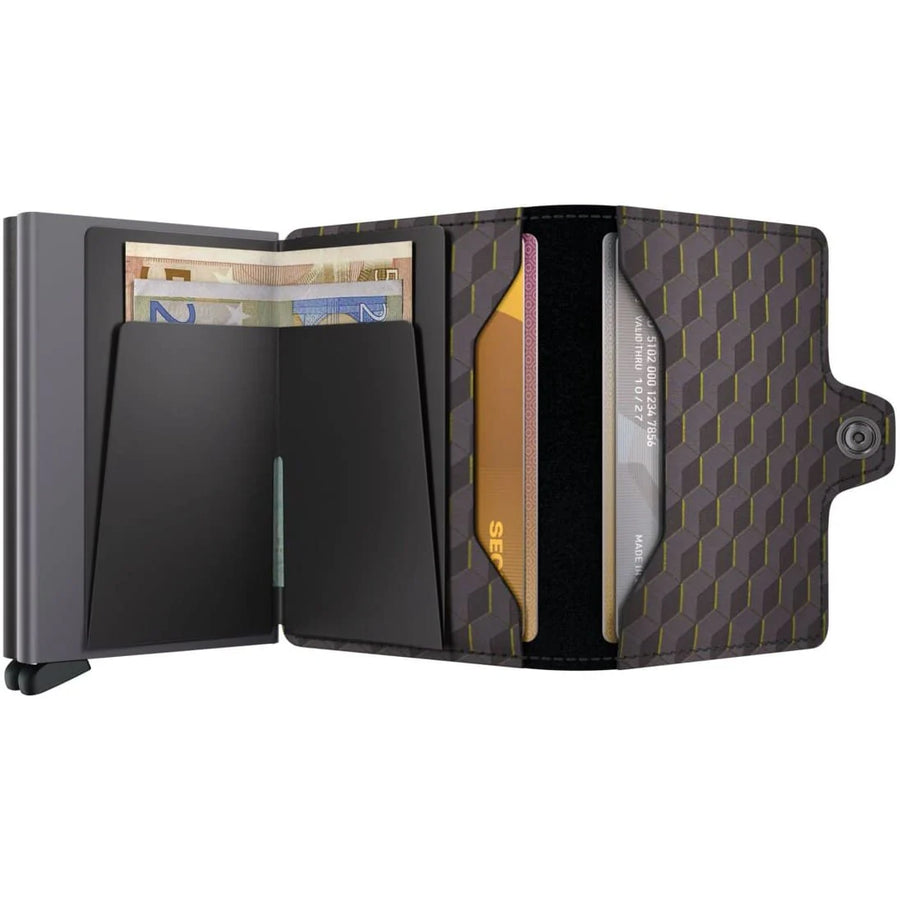 Secrid Twinwallet Optical Grey Yellow