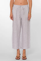 Wendy Black Stripe Pants