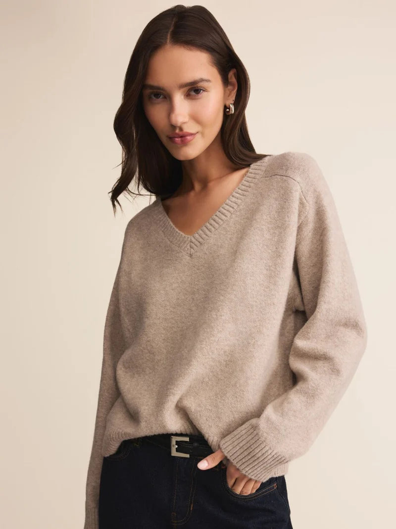 Eloise Sweater in Natural Heather