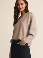 Eloise Sweater in Natural Heather