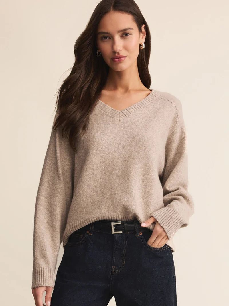 Eloise Sweater in Natural Heather