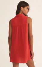New Light Gauze Mini Dress Cabana Red