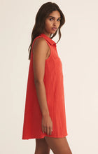 New Light Gauze Mini Dress Cabana Red