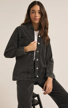All Day Knit Denim Jacket Washed Black
