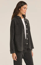 All Day Knit Denim Jacket Washed Black