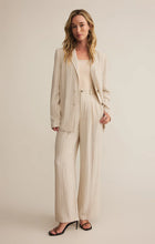 Livingston Pinstripe Blazer Linen