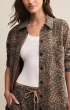 All Day Knit Jacket Leopard
