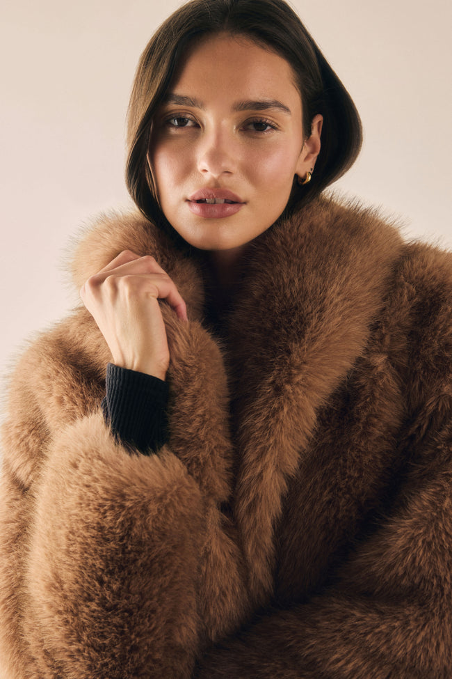 Logan Faux Fur Coat