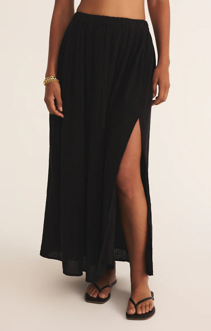 Reina Airy Skirt Black