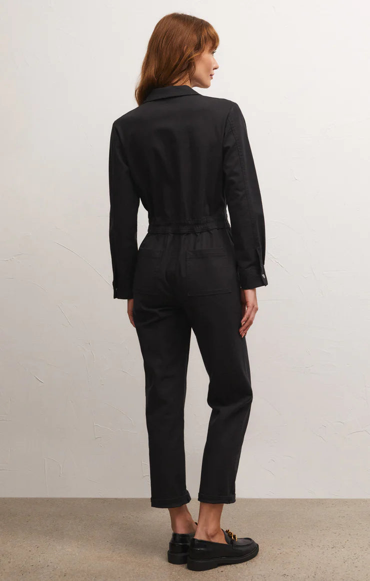 Monday Cotton Twill Jumpsuit