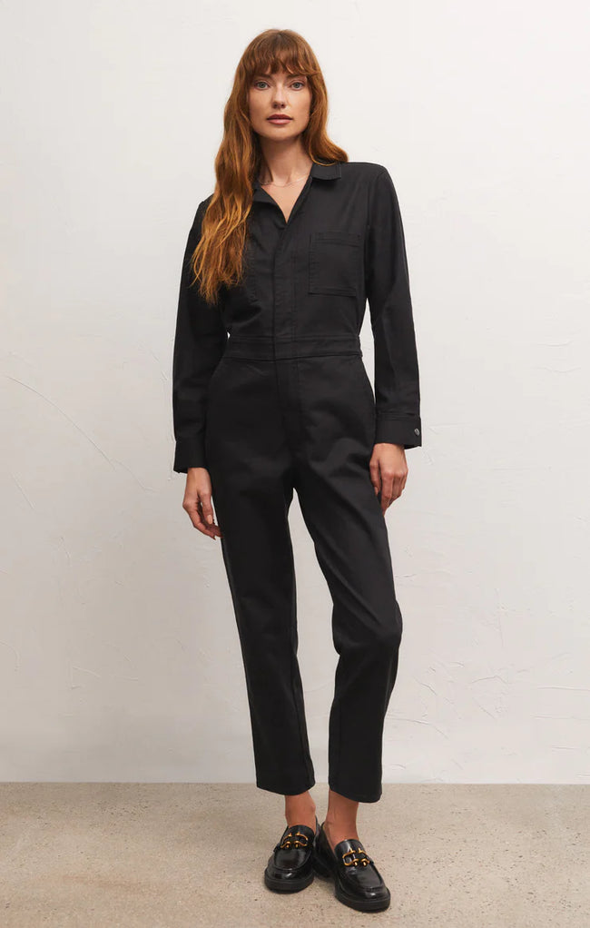 Monday Cotton Twill Jumpsuit