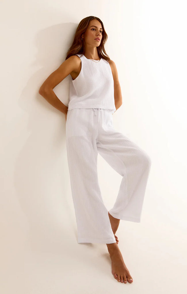 Bondi Gauze Pant White