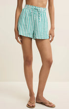 The Perfect Linen Stripped Short La Palma