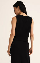 Sloane Cotton Jersey Tank True Black