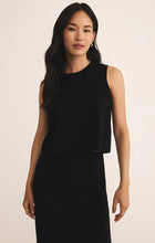 Sloane Cotton Jersey Tank True Black