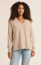 Modern V-Neck Weekender Light Oatmeal