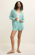 The Perfect Linen Stripped Top La Palma