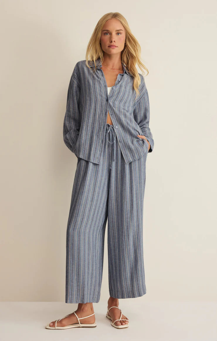 The Perfect Striped Button Up