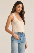 Palm Springs Sweater Tank - Sea Salt