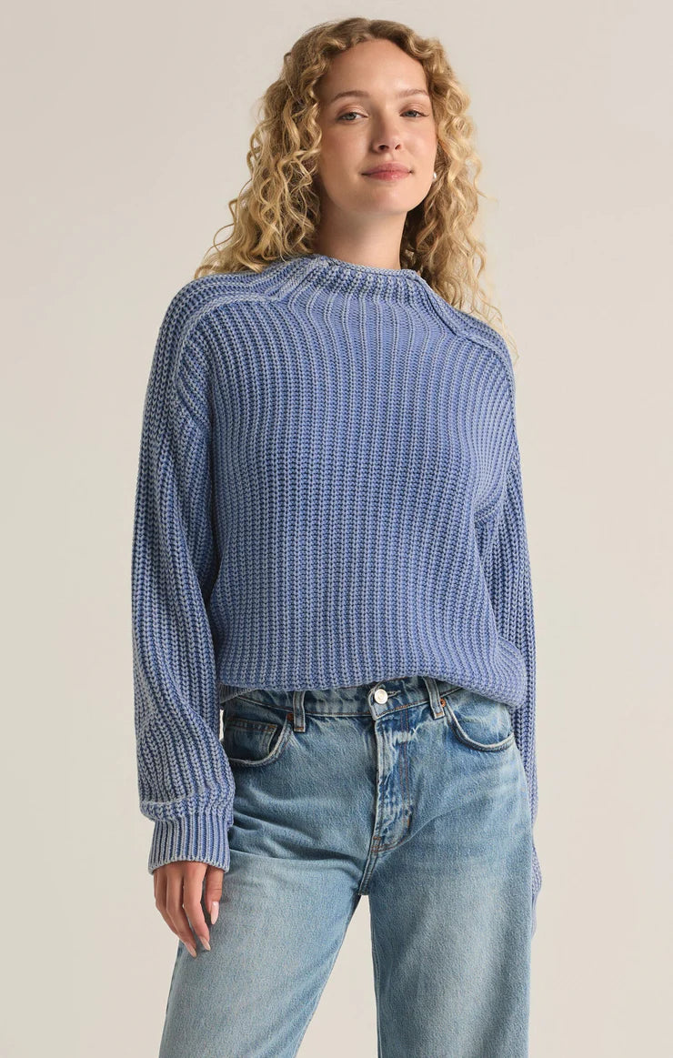 Carraway Sweater - Washed Indigo